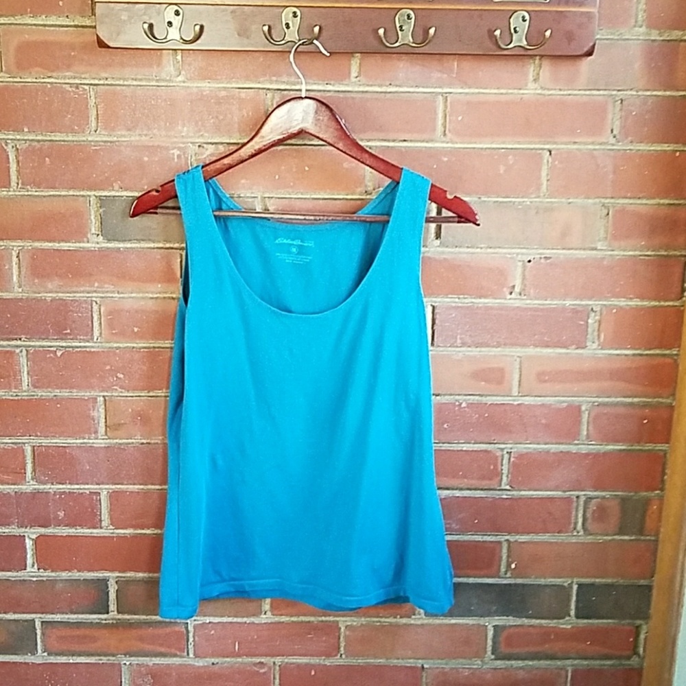 Eddie Bauer blue medium tank top